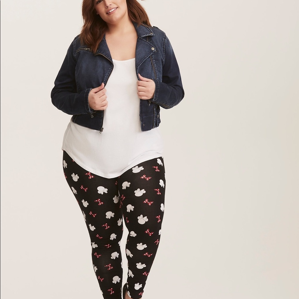 New Torrid Minnie Mouse Leggings - Picture 2 of 5